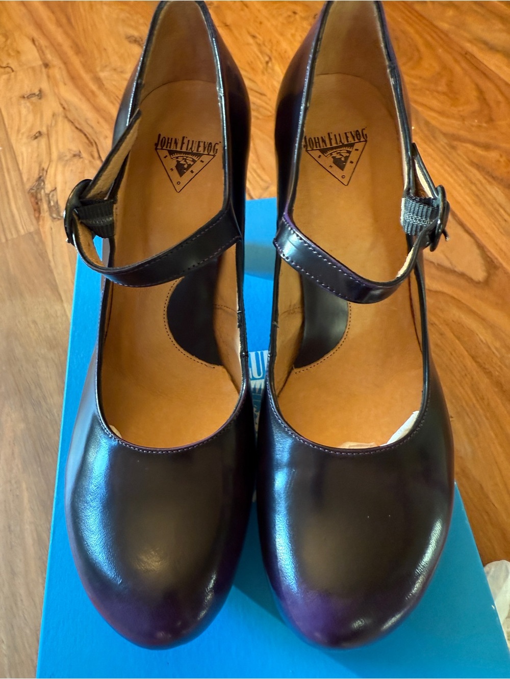 John Fluevog Elizabeth Queen Transcendent in Purple - Picture 8 of 13
